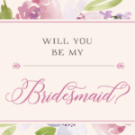 Free Be My Bridesmaid Cards: Printable Will You Be My Bridesmaid Card Intended For Free Printable Bridesmaid Proposal Template