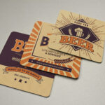 Free Beer Coaster Templates For Photoshop & Illustrator   Brandpacks Throughout Free Printable Drink Coaster Template
