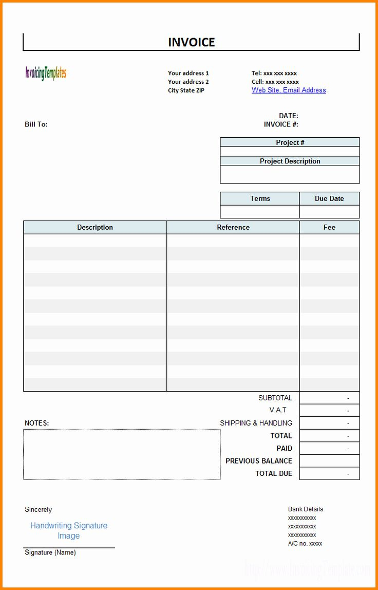 Free Billing Statement Template New 7 Format Free Printable pertaining to Free Printable Billing Statement Template