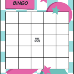 Free Bingo Card & Board Templates: Customize And Print Inside Free Printable Cute Bingo Template