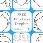 Free Blank Faces Template Intended For Free Printable Child Face Template