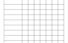 Free Blank Printable Weekly Chore Chart Template For Kids – What with Free Printable Chore List Template