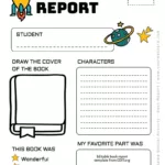 Free Book Report Templates To Customize With Free Printable Book Report Template 1st Grade