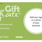 Free Business Gift Certificate Template | Customize Online With Regard To Free Printable Business Gift Certificate Template