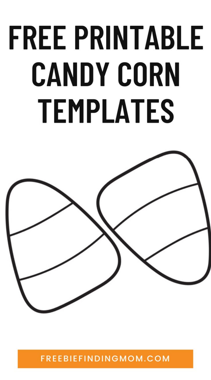 Free Printable Candy Corn Template
