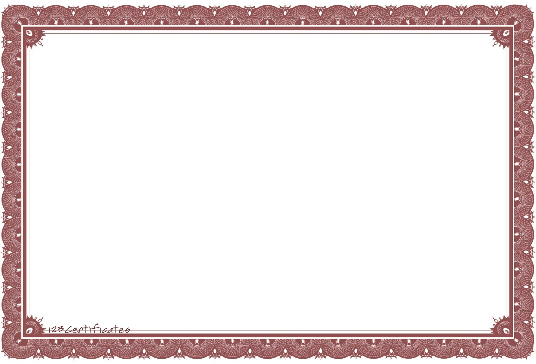 Free Certificate Borders To Download with regard to Free Printable Certificate Border Template