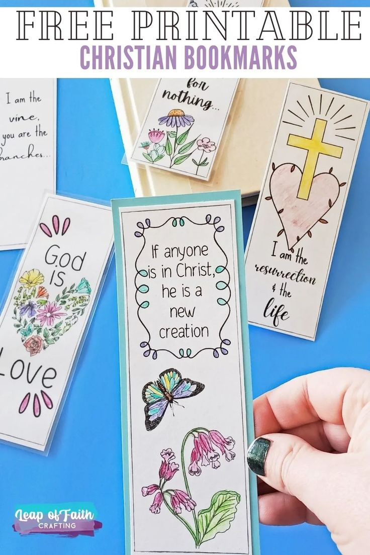 Free Christian Bookmarks To Print And Color! for Free Printable Christian Bookmark Template