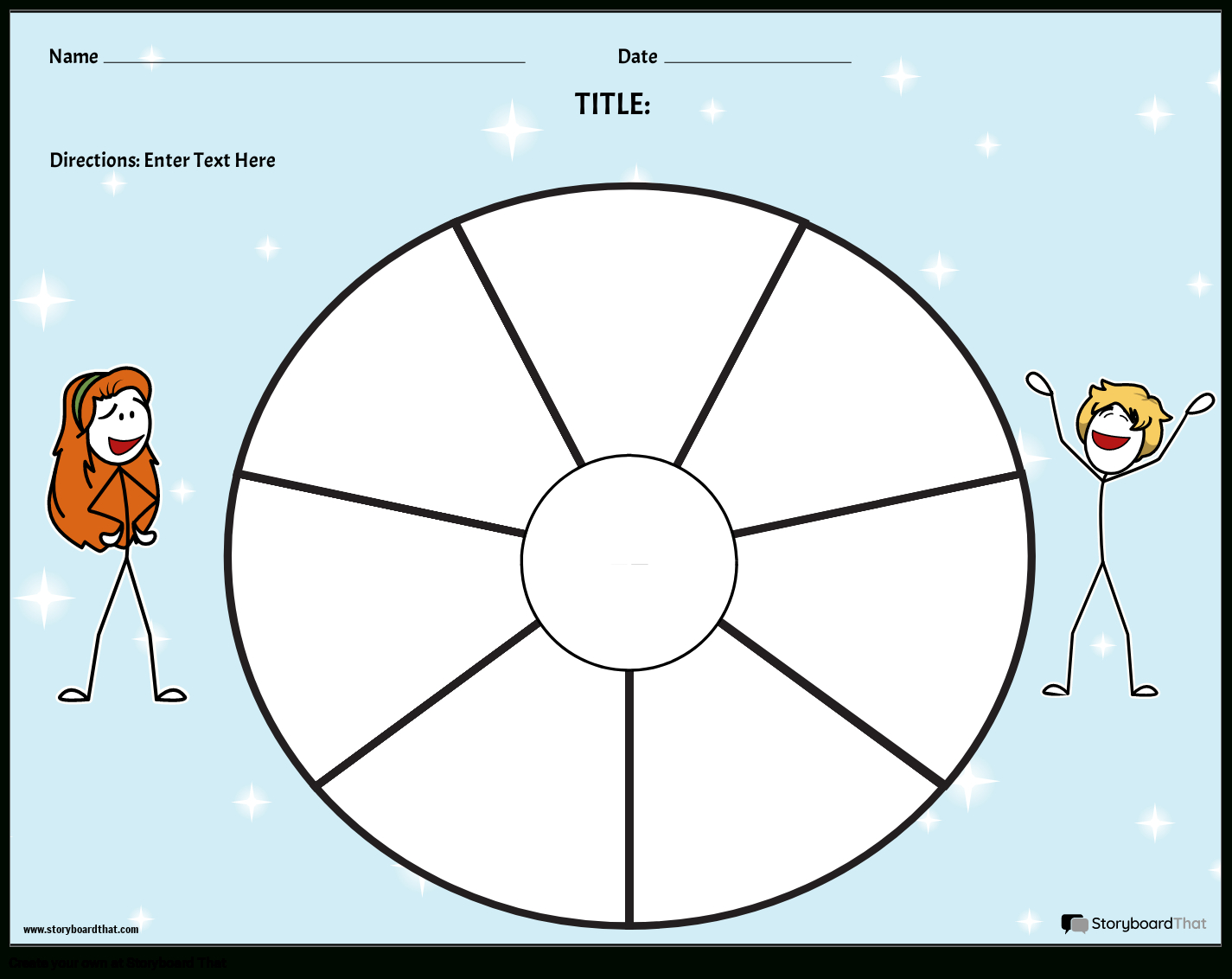 Free Circle Chart Templates - Circle Graph Maker pertaining to Free Printable Circle Map Template