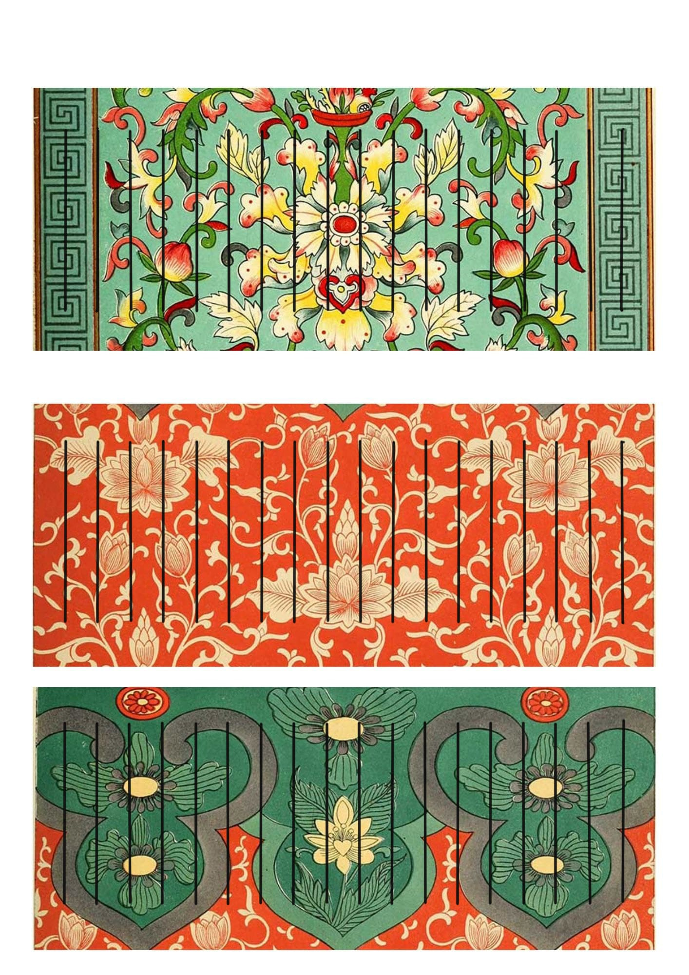 Free Colourful Chinese Printable Paper Lantern Templates - Pillar in Free Printable Chinese Paper Lantern Template