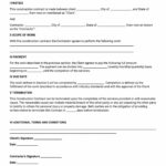 Free Construction Contract Templates: Download + Print Agreements Regarding Free Printable Construction Contract Template
