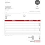 Free Contractor Invoice Templates Inside Free Printable Contractor Invoice Template