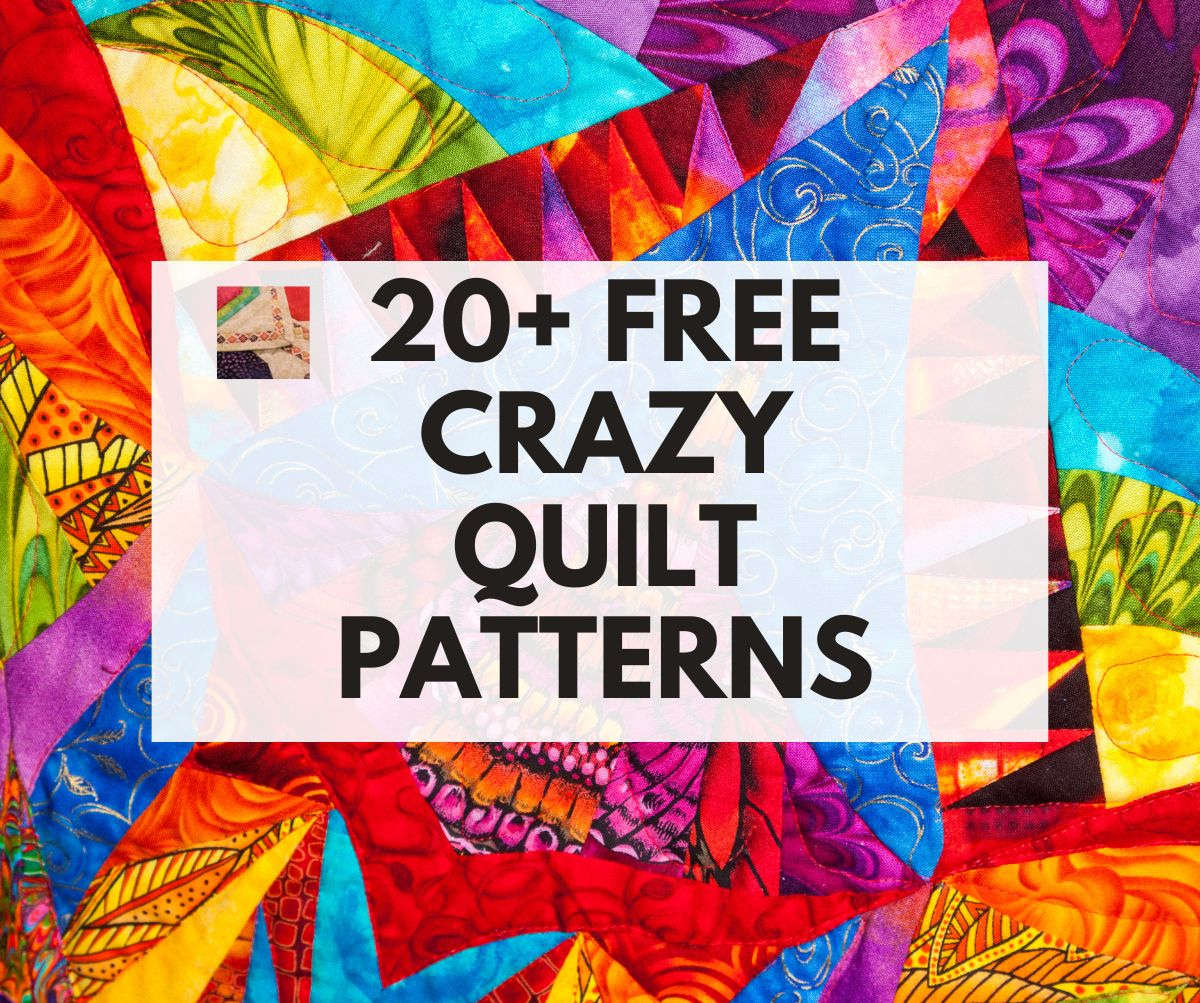 Free Crazy Quilting And Crazy Patchwork Patterns | Needlepointers intended for Free Printable Crazy Quilt Template