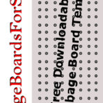 Free Cribbage Board Template Pertaining To Free Printable Cribbage Board Template
