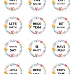 Free Cupcake Topper Printables (Gift Tags, Wrappers, Etc)   Kim Schob With Free Printable Cupcake Toppers Template