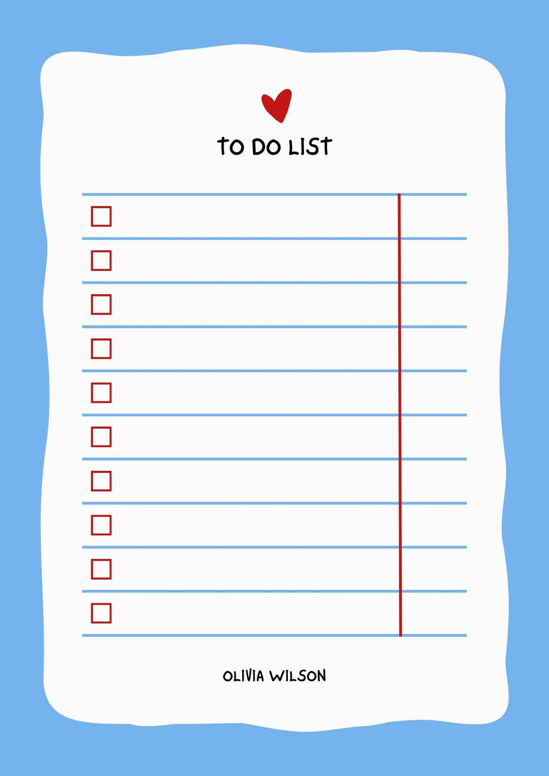 Free, Custom Downloadable Checklist Templates | Canva regarding Free Printable Blank Checklist Template