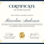 Free, Custom Printable Appreciation Certificate Templates | Canva With Free Printable Certificate Of Appreciation Template