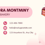 Free Custom Printable Bakery Business Cards | Canva Pertaining To Free Printable Bakery Business Card Template