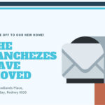 Free Custom Printable Change Of Address Card Templates | Canva Throughout Free Printable Change Of Address Template