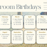 Free Custom Printable Classroom Calendar Templates | Canva Pertaining To Free Printable Classroom Calendar Template