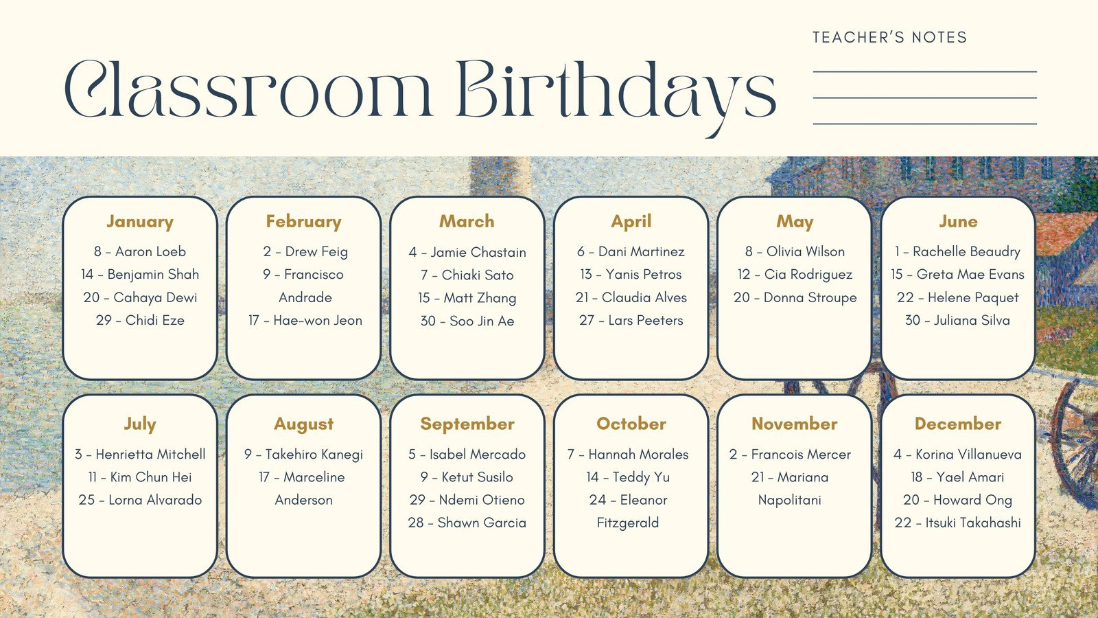 Free Custom Printable Classroom Calendar Templates | Canva pertaining to Free Printable Classroom Calendar Template