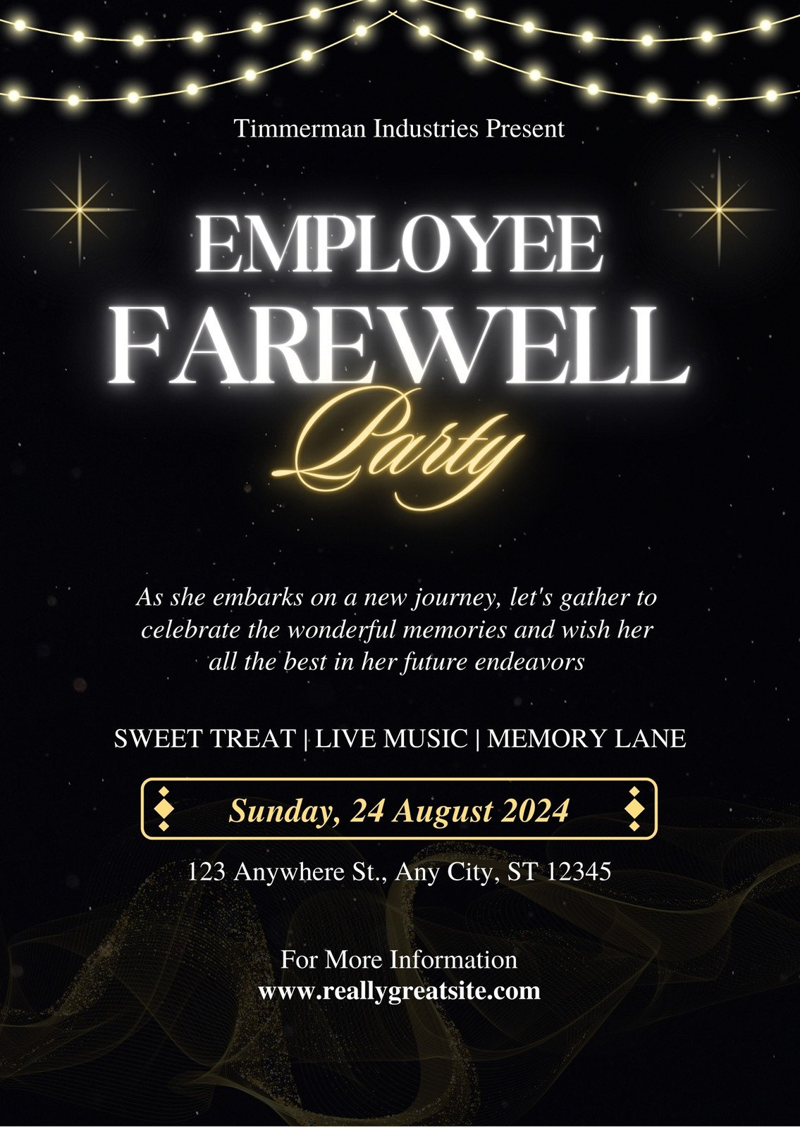 Free Custom Printable Farewell Party Invitation Templates | Canva in Free Printable Farewell Invitation Template