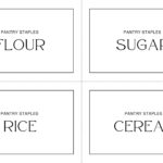 Free Custom Printable Food Label Templates | Canva Pertaining To Free Printable Food Labels Template