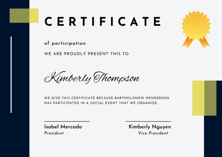 Free Printable Funny Certificate Template