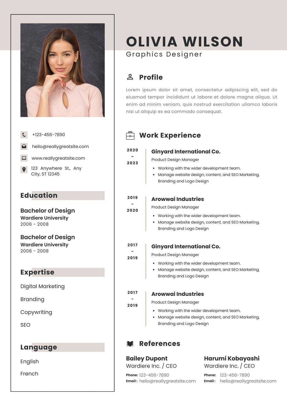 Free Custom Printable Professional Resume Templates | Canva pertaining to Free Printable Basic Resume Template