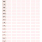 Free Custom Printable Work Schedule Planner Templates | Canva With Regard To Free Printable Employee Weekly Schedule Template