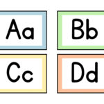 Free Customizable Alphabet Flashcard Templates | Canva In Free Printable Alphabet Letters Upper And Lower Case Template