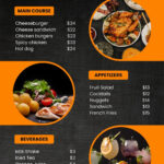Free, Customizable, Delectable Cafe Menu Templates | Canva In Free Printable Cafe Menu Template