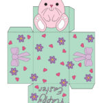 Free Easter Egg Basket Templates To Print And Make | Madeformums In Free Printable Easter Bunny Basket Template