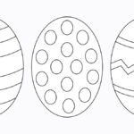 Free Easter Egg Template (+ 9 Easy Crafts!)   The Craft At Home Family Inside Free Printable Easter Egg Template