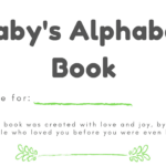 Free & Easy Downloadable Abc Book Template For Your Baby Shower Inside Free Printable Abc Book Template