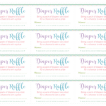 Free, Easy To Print Diaper Raffle Tickets   Tulamama Within Free Printable Diaper Raffle Ticket Template Download