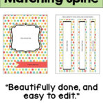 Free Editable Binder Covers And Spines For Teachers, Students Within Free Printable Binder Spine Template