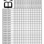 Free Editable Class List Templates In Free Printable Class List Template For Teachers