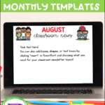 Free Editable Classroom Newsletter Template For Pre K/Kindergarten Pertaining To Free Printable Daycare Newsletter Template
