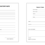 Free Fake Doctors Note Template Powerpoint & Google Slides With Free Printable Fake Doctors Note Template