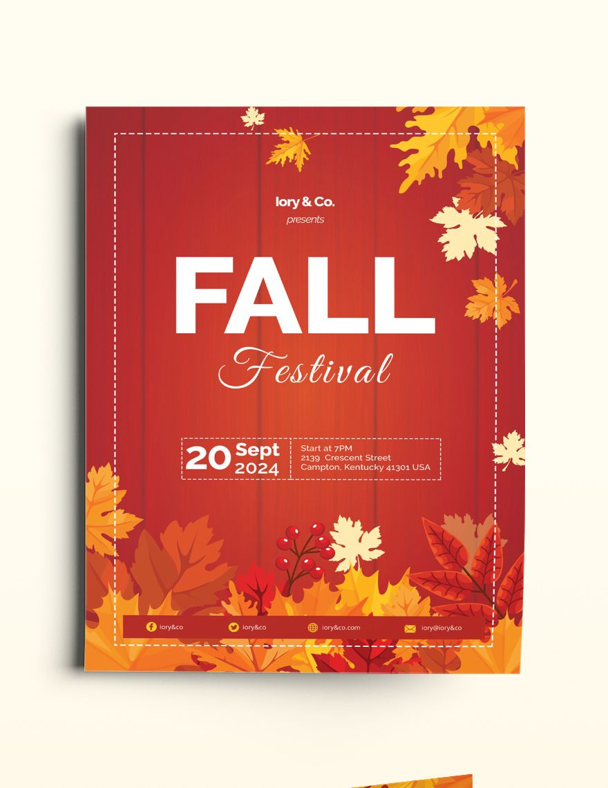 Free Fall Flyer Templates, Editable And Printable throughout Free Printable Fall Flyer Template