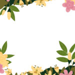 Free Floral Border Templates, Editable And Printable Throughout Free Printable Floral Border Template