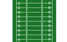 Free Football Field Clipart (Royalty-Free) | Pearly Arts for Free Printable Football Field Template