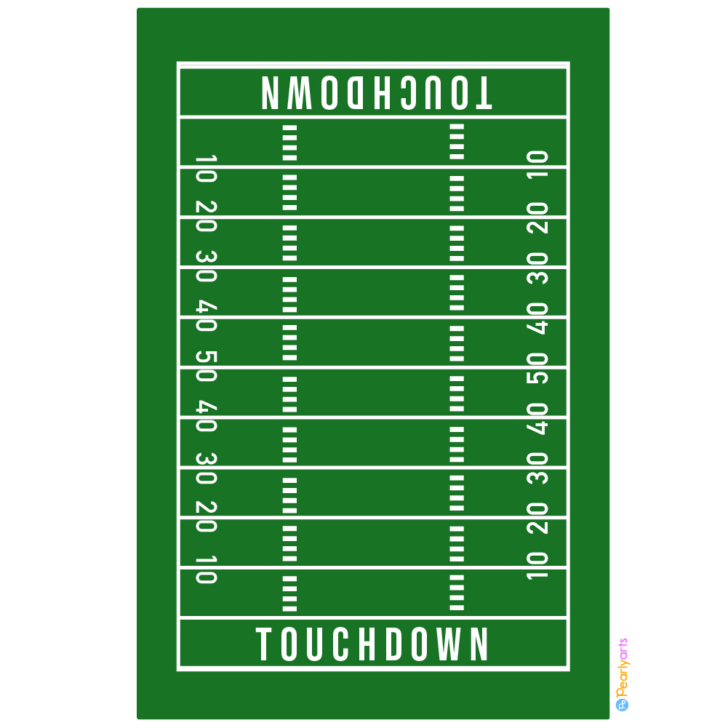 Free Printable Football Field Template