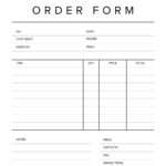 Free Form Document Templates To Customize And Print | Canva Inside Free Printable Forms And Template