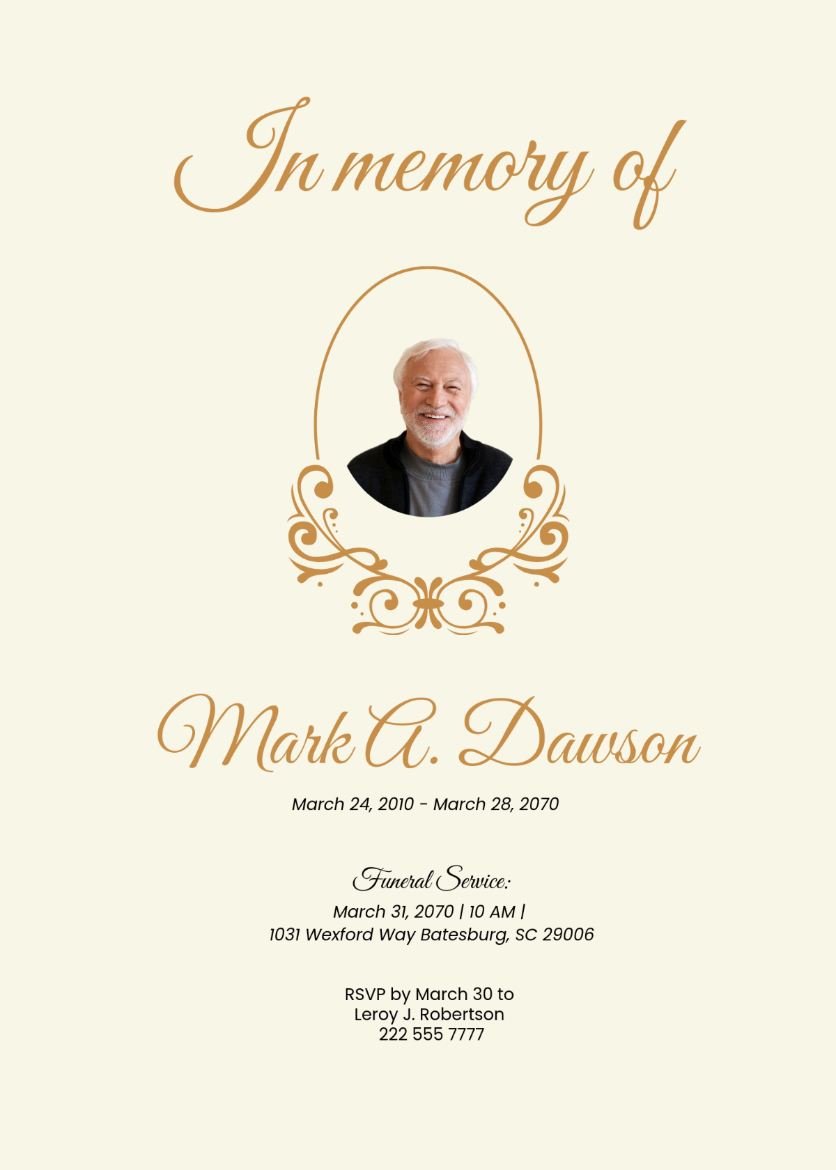 Free Funeral Templates, Editable And Printable regarding Free Printable Funeral Order Of Service Template