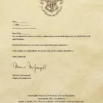 Free Hogwarts Invitation Template For Google Docs For Free Printable Editable Hogwarts Acceptance Letter Template