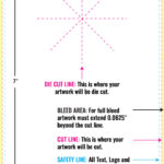 Free Layout Guidelines For Door Hanger | Printmagic | Starburst Regarding Free Printable Door Hanger Template