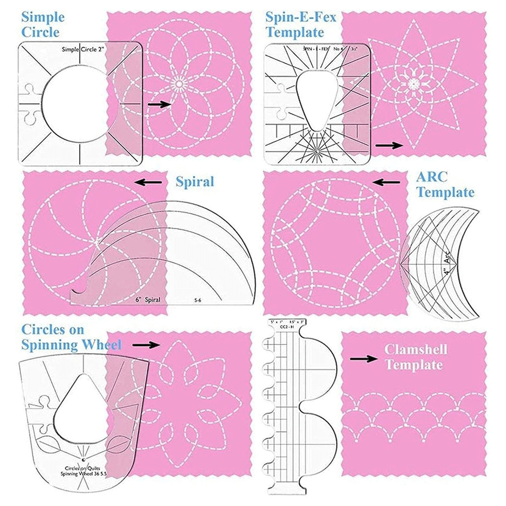 Free Motion Quilting Template - Runmdeal intended for Free Printable Free Motion Quilting Template