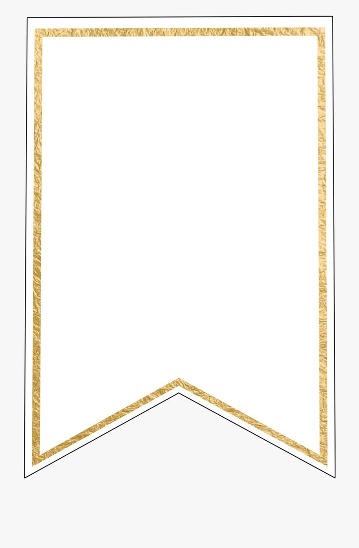 Free Pennant Banner Template, Download Free Clip Art, – Gold for Free Printable Flag Banner Template