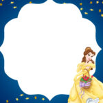 Free Princess Beauty And The Beast Invitation Templates Throughout Free Printable Beauty And The Beast Invitation Template